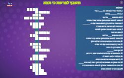 תשבץ לפרשת כי תצא